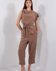COMPLETO MAGLIA OBLIQUA + PANTALONE