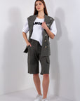 COMPLETO GILET/BERMUDA