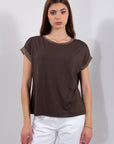 MAGLIA KIMONO BORDO LUREX