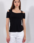 MAGLIA CUT OUT SPIRALE