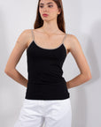 TOP SPALLINI LUREX