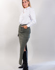 CARGO JEANS SKIRT