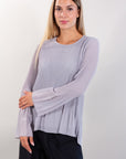 PLEATED BLOUSE