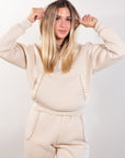 RHINESTONE HOODIE