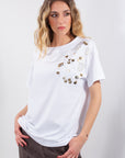 T-SHIRT PAILLETTES GROSSE