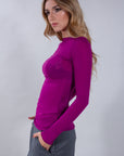 CASHMERE BLEND SWEATER