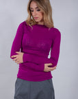 CASHMERE BLEND SWEATER