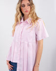 CAMICIA ASIMMETRICA PIEGHE