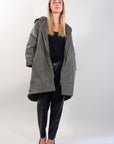 K WAY LONG JACKET