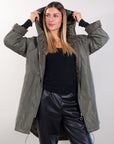 K WAY LONG JACKET