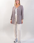 JACKET WITH BUTTONS AND POCKETS