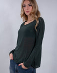 CASHMERE MIXED INTERMEDIATE SWEATER