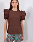 MAGLIA ROUCHES COTONE**