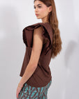 MAGLIA ROUCHES COTONE**