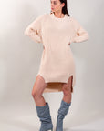 STEP MOHAIR DRESS