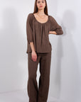 BLUSA GARZA COTONE*