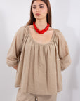 BLUSA GARZA COTONE*