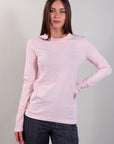 LONG SLEEVED COTTON SWEATER