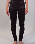 LEGGINGS ECOPELLE GOMMATA