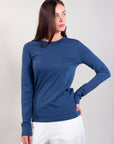 LONG SLEEVED COTTON SWEATER