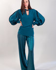 GLITTER PALAZZO PANTS