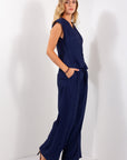 PANTALONE AMPIO STROPICCIATO