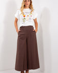PANTALONE CROPPED AMPIO
