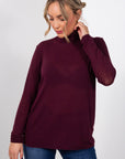 INTERMEDIATE CASHMERE BLEND TURTLENECK