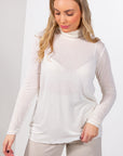 INTERMEDIATE CASHMERE BLEND TURTLENECK