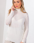 INTERMEDIATE CASHMERE BLEND TURTLENECK