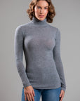 CASHMERE BLEND TURTLENECK