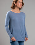 CASHMERE MIXED INTERMEDIATE SWEATER