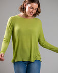 CASHMERE MIXED INTERMEDIATE SWEATER
