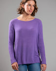 CASHMERE MIXED INTERMEDIATE SWEATER
