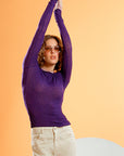 CASHMERE BLEND SWEATER