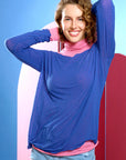 CASHMERE MIXED INTERMEDIATE SWEATER