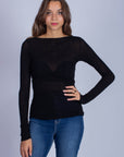 CASHMERE BLEND SWEATER