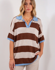 MAGLIA POLO OVERSIZE RIGONI