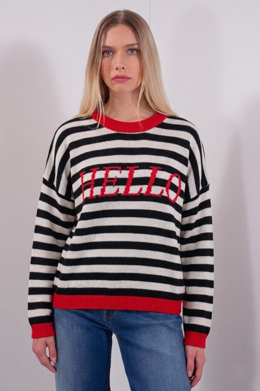MAGLIA "HELLO"***
