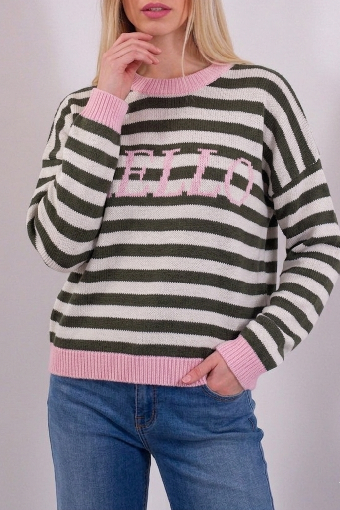MAGLIA "HELLO"***