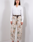 PANTALONE FIORI SOVRATINTI