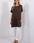 MAXI MAGLIA SPACCHETTI