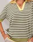 POLO RIGHINE CONTRASTO