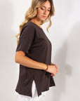 T-SHIRT TAGLIO VIVO