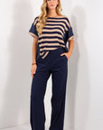 PANTALONE BENGALINA PALAZZO+BOTTONE