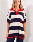 MAGLIA POLO OVERSIZE RIGONI