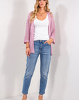 GIACCA APERTA RETE LUREX