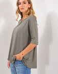MAGLIA SVASATA VISCOSA