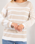 MAGLIA RIGHE MANICHE DIVERSE