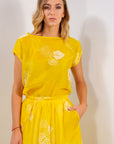 BLUSA LYOCELL RICAMATA
